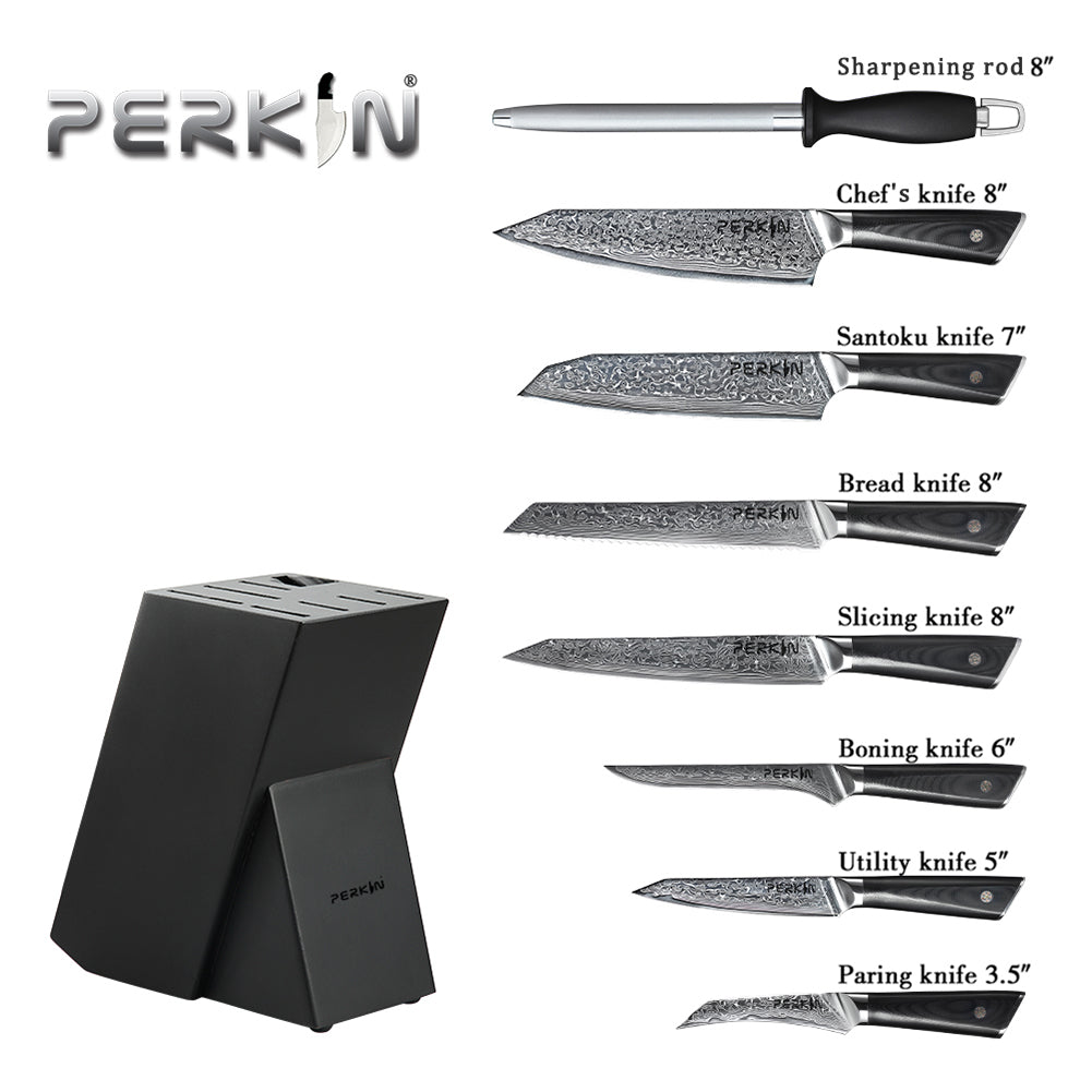 Damascus Knife Set Damascus Chef knife Professional Kitchen Knives