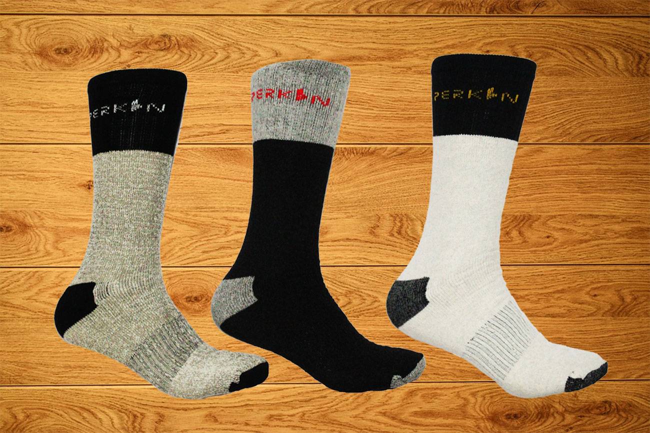3 Pair of Work Socks Ideal for Camping, Hiking, Outdoor, Trekking & Ski Wear