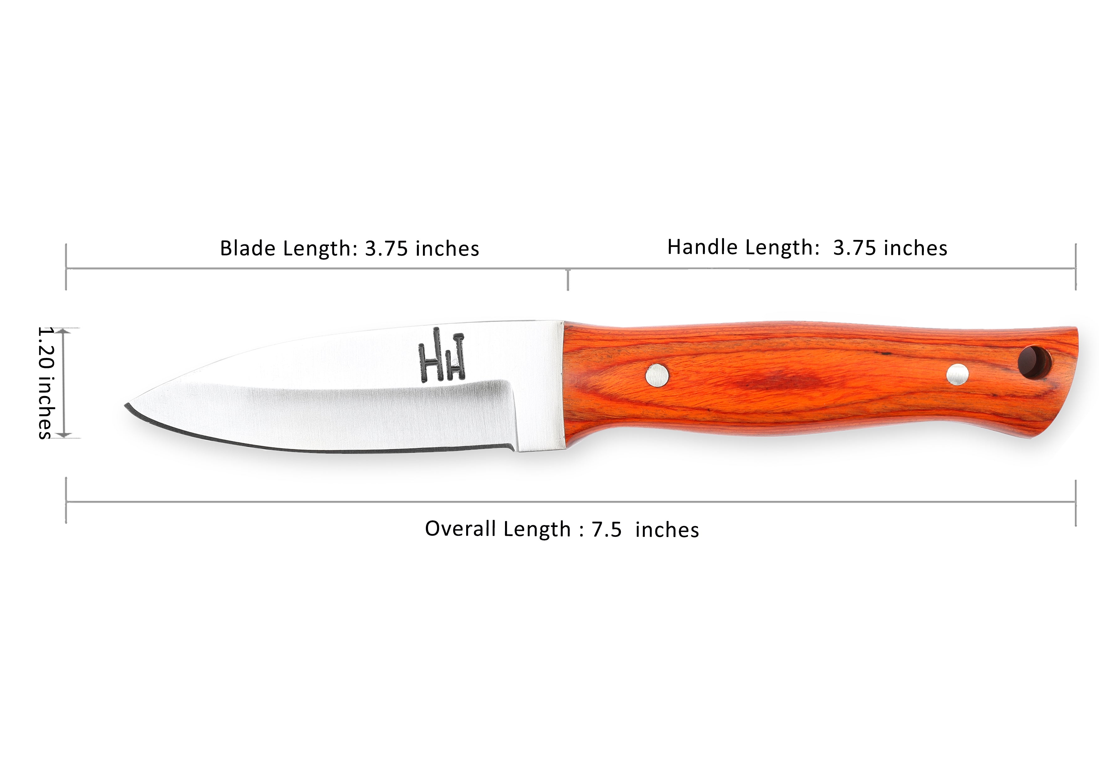 Hunting Knife Fixed Blade Bushcraft Knife