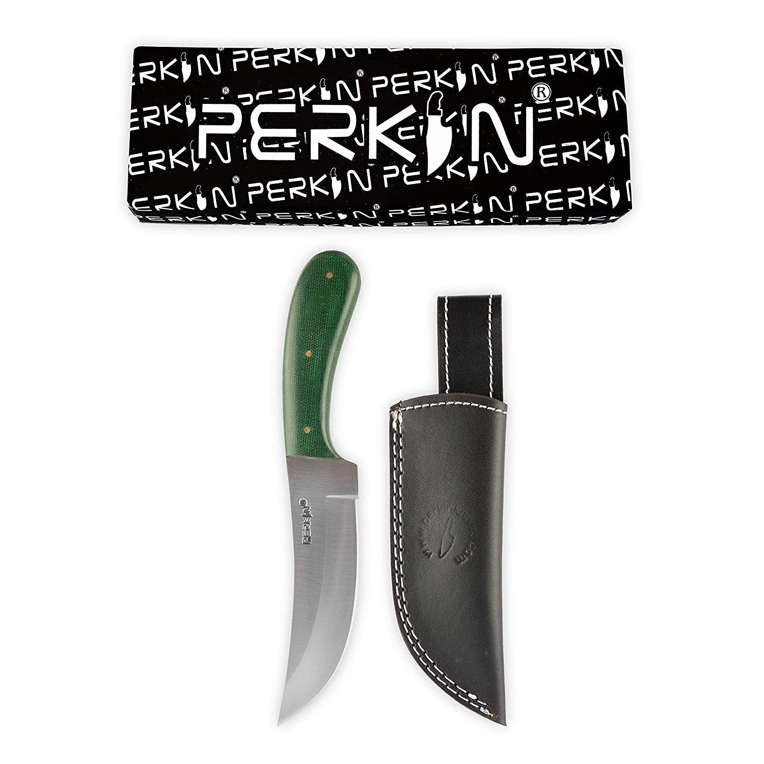 Perkin HK545 Fixed Blade Hunting Knife with Sheath