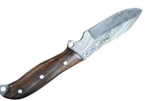 Custom Full Tang Handmade Damascus Camping Knife