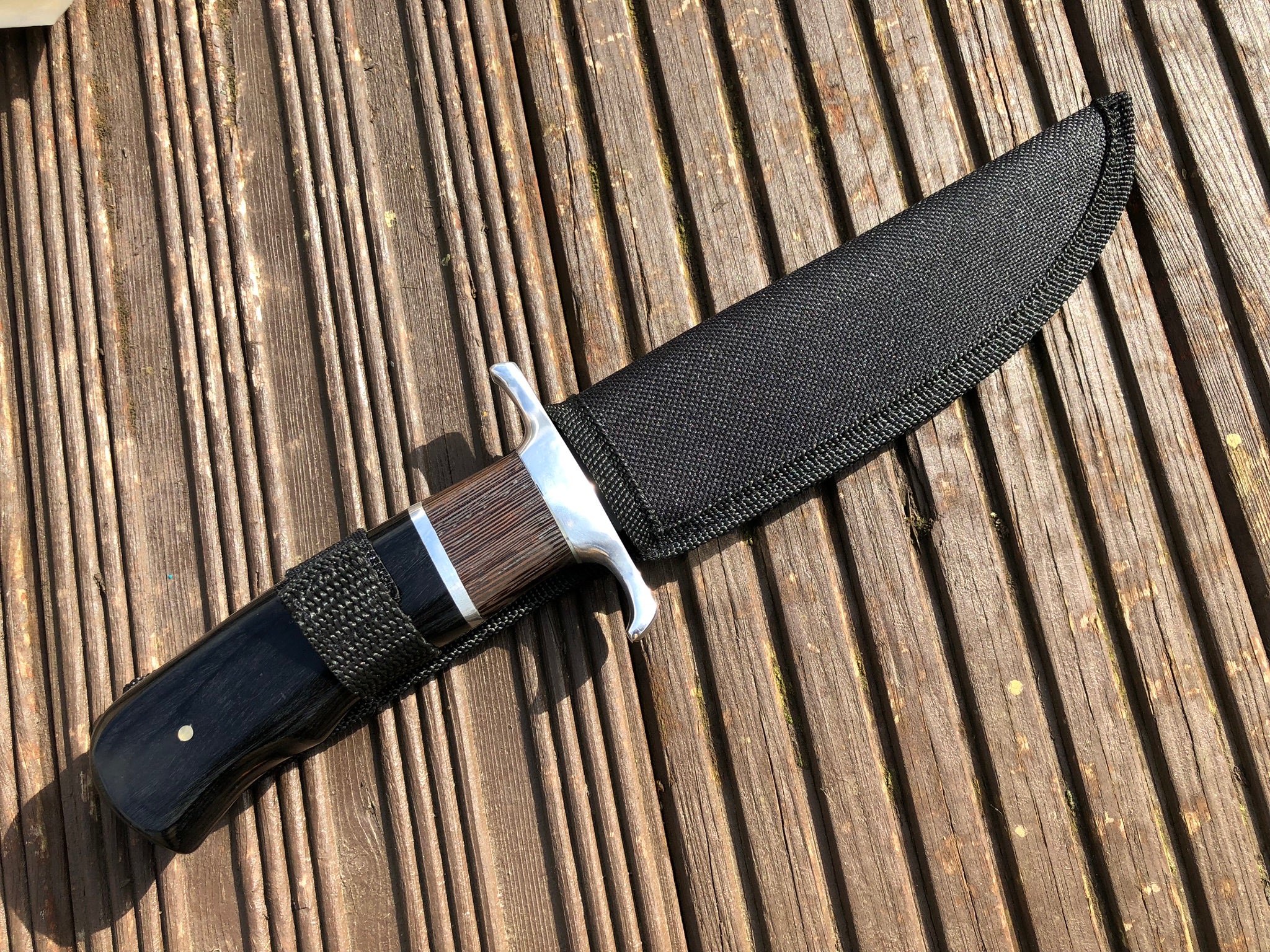 11 Inches Hunting Knife Fixed Blade Knife with Sheath - Perkin