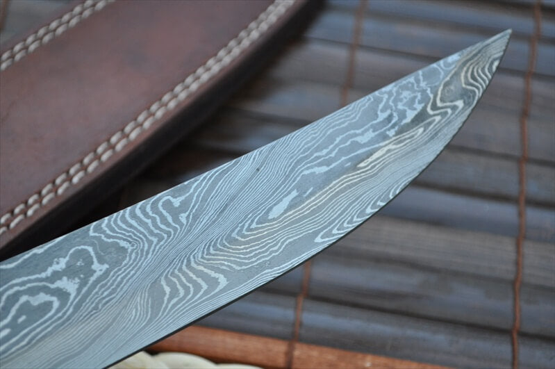 Handcrafted Mini Sword with Stag Antler Handle - 15 Inches